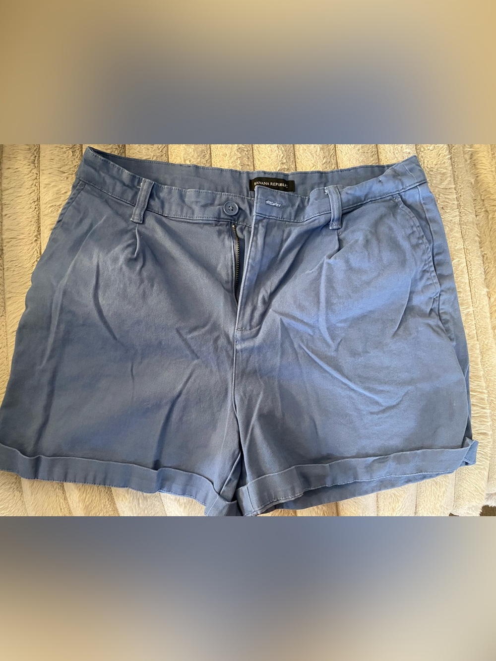 Banana Republic womens Blue shorts size 8